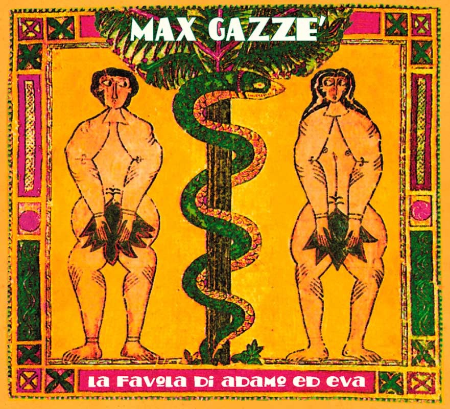 Copertina di "La Favola di Adamo ed Eva" di Max Gazzè