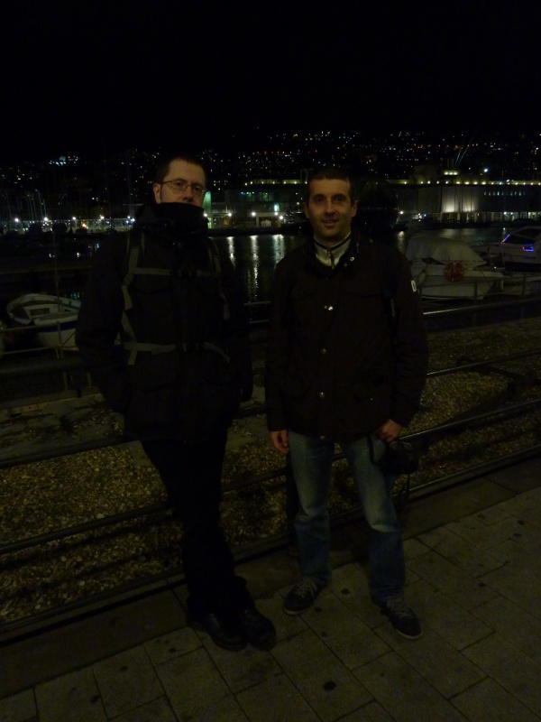 21/11/2013 Fabio Casagrande Napolin e Fabrizio Pucci - Porto Antico (Genova)