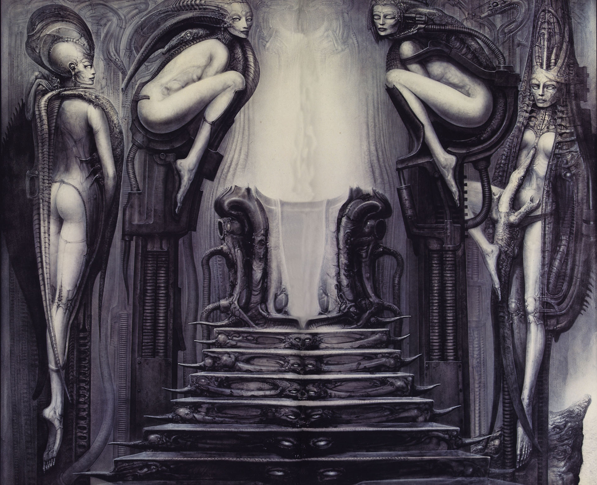 H. R. Giger - Passage Temple: The Way of the Magician (1975)