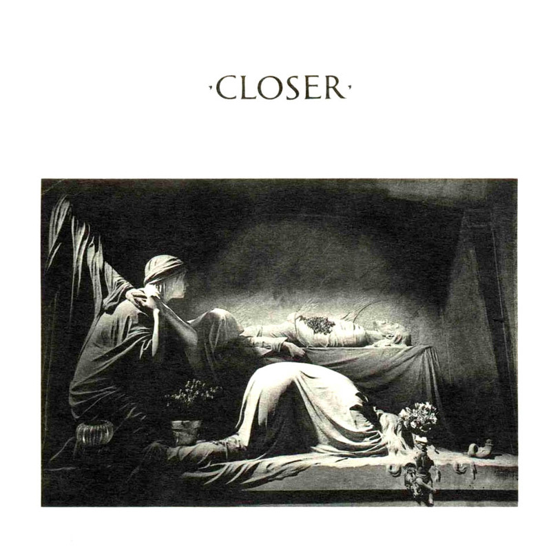 Copertina del disco "Closer" dei Joy Division