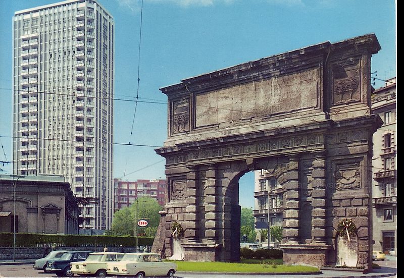 Porta Romana negli anni sessanta (Milano)