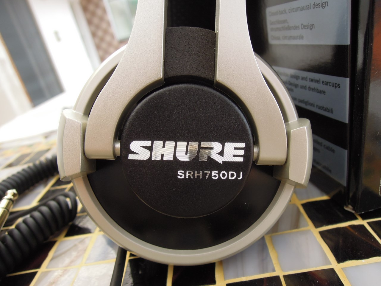 Padiglione cuffie Shure SRH750DJ