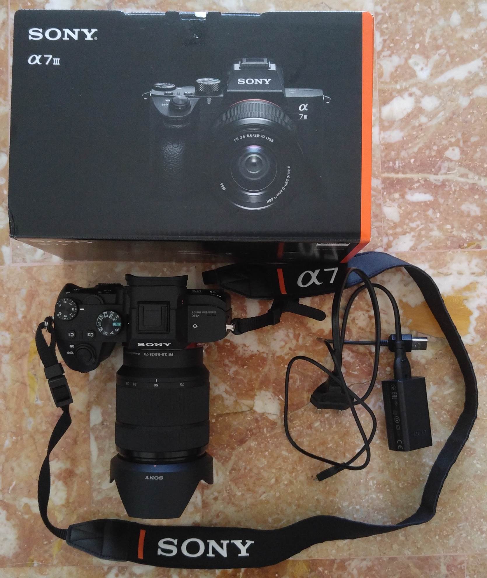 Sony A7iii con confezione kit