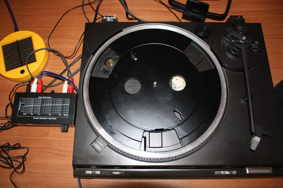 Technics SL-BD2 con piatto e cinghia nuova montata