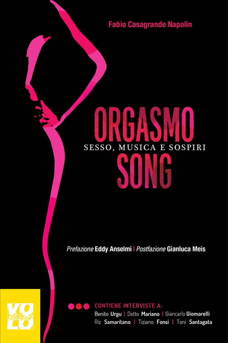 Copertina del libro "Orgasmo song - Sesso, musica e sospiri"