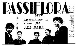Passiflora - Live Castellamare di Stabia